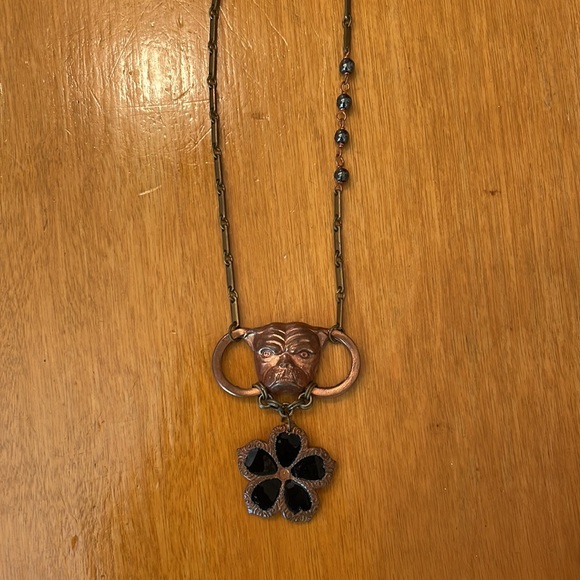 Handmade vintage charm necklaces - Picture 5 of 7